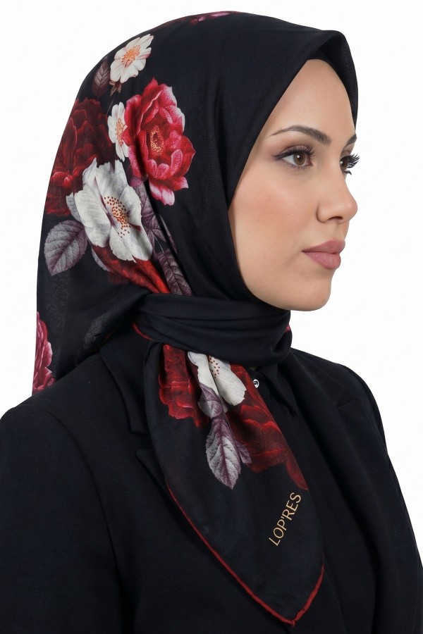 Lop'Res Organik Pamuk Soft Eşarp 6251-2