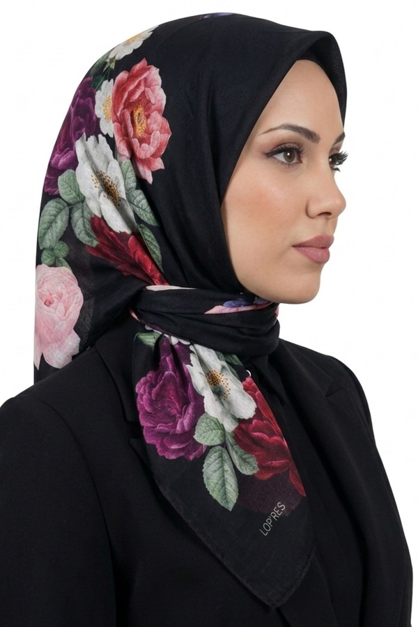 Lop'Res Organik Pamuk Soft Eşarp 6251-5