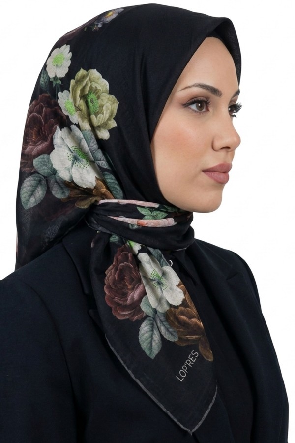 Lop'Res Organik Pamuk Soft Eşarp 6251-6
