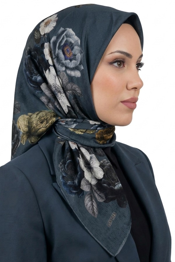 Lop'Res Organik Pamuk Soft Eşarp 6251-8