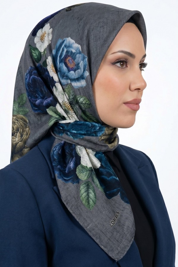 Lop'Res Organik Pamuk Soft Eşarp 6251-12
