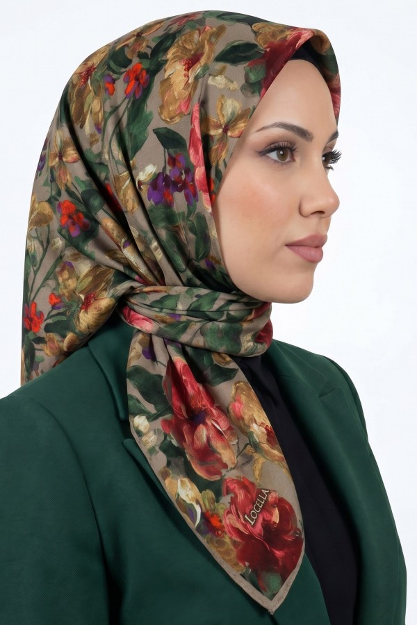 Locella Organik Pamuk Soft Eşarp 6252-7
