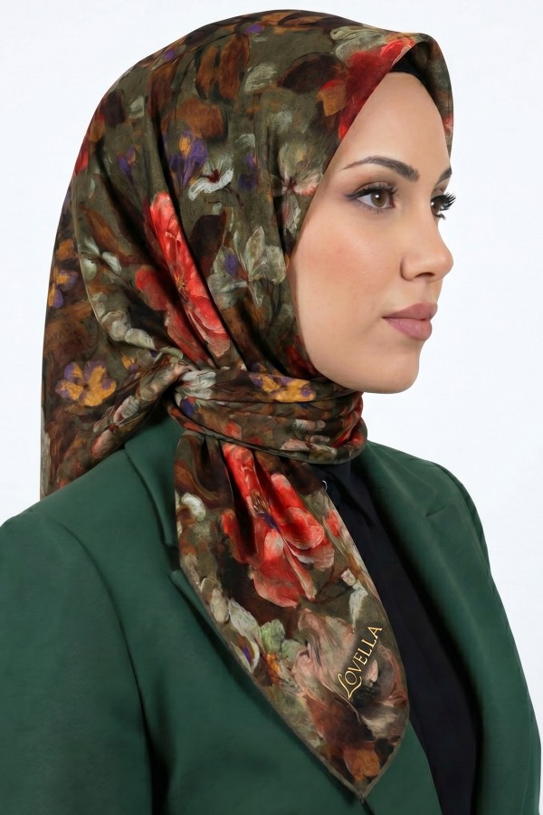 Locella Organik Pamuk Soft Eşarp 6252-8