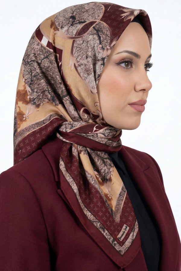 Yasemin İpek Organik Pamuk Soft Eşarp 6253-14
