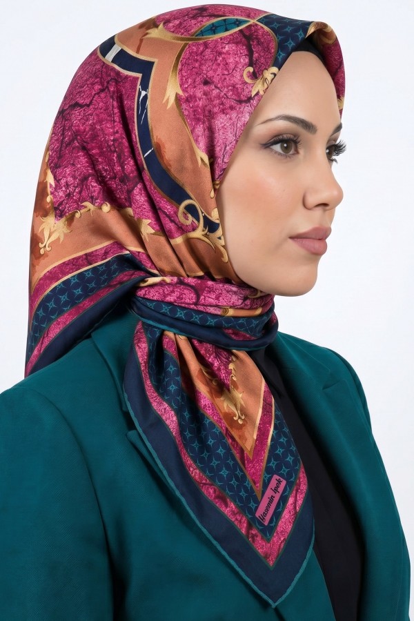 Yasemin İpek Organik Pamuk Soft Eşarp 6253-6