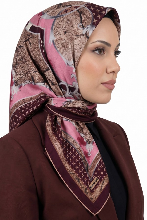 Yasemin İpek Organik Pamuk Soft Eşarp 6253-5
