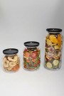 Çiftçiler 3'lü Cam Kavanoz Seti