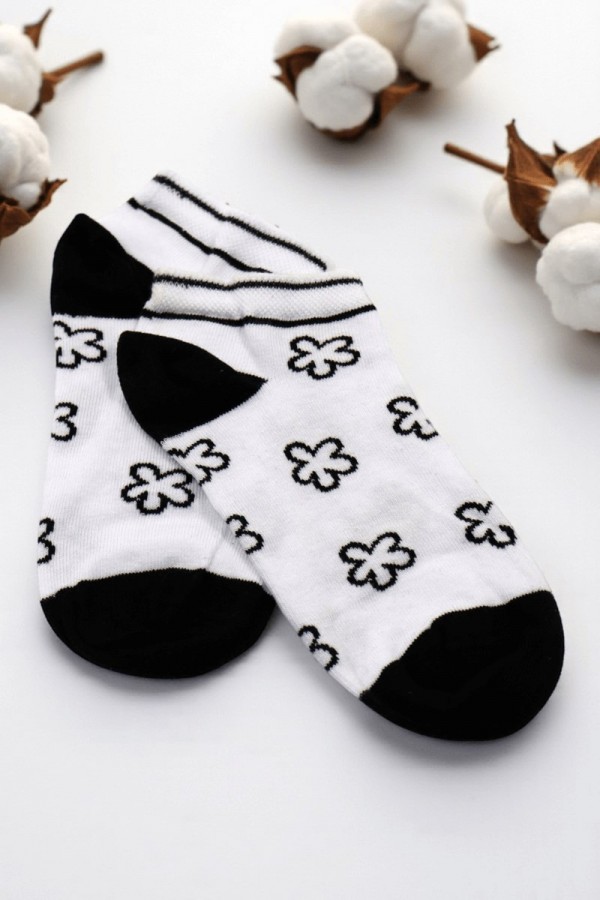 Dikişsiz Burun Bayan Patik Çorap (36-40) 9016-5