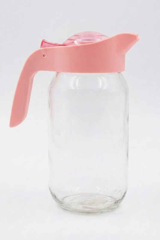 Herevin 1lt Pembe Cam Sürahi