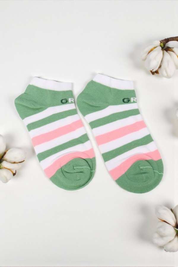 Dikişsiz Burun Bayan Patik Çorap (36-40) 9017-4