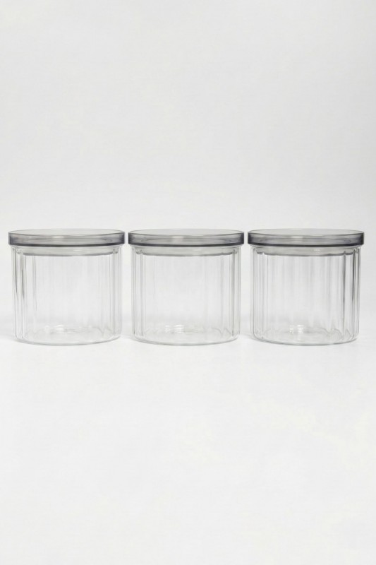 Buenos 3'lü Cam Saklama Kabı