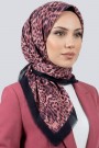 Desenli Flamlı Eşarp  6506-7