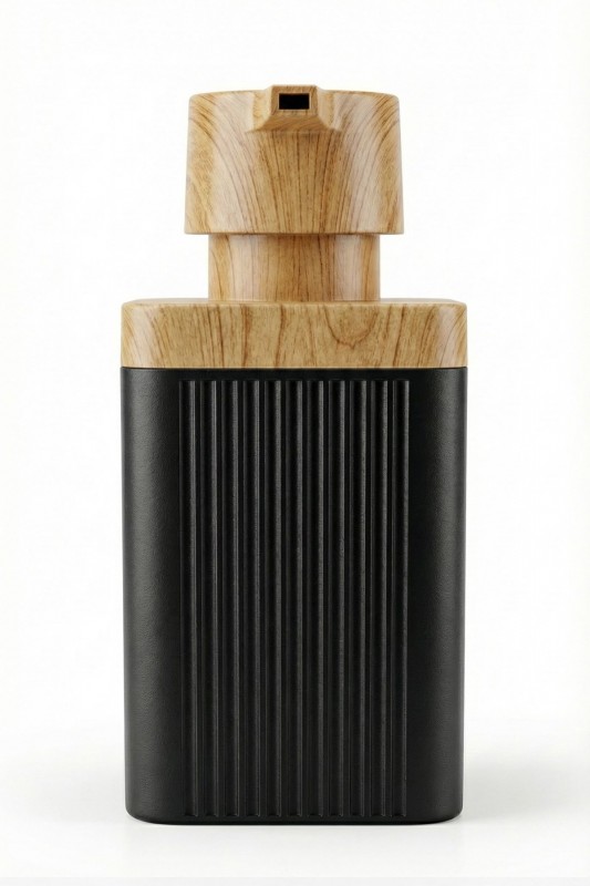 Maxel Mimoza Çizgili Sıvı Sabunluk Siyah