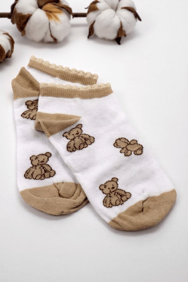 Dikişsiz Burun Bayan Patik Çorap (36-40) 9022-5