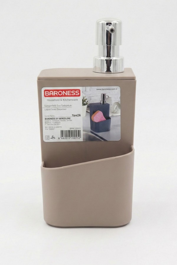 Baroness Süngerlikli Sıvı Sabunluk Bej