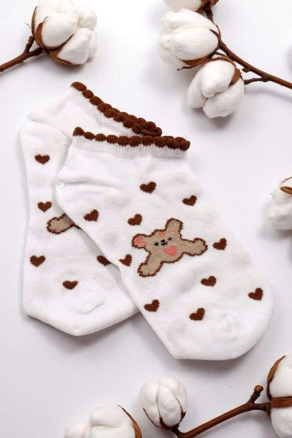 Dikişsiz Burun Bayan Patik Çorap (36-40) 9022-4