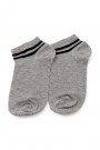 XGRİ POLO 3 Lü Bayan Patik Çorap (36-40) 9023-1
