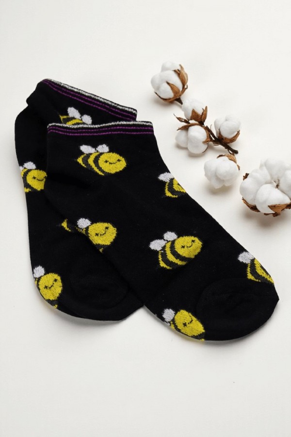 XGRİ POLO Bayan Patik Çorap (36-40) 9025-1