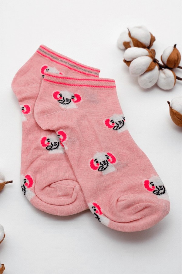 XGRİ POLO Bayan Patik Çorap (36-40) 9026-2