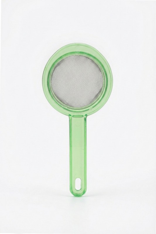Dolly Paslanmaz Şeffaf Çay Süzgeci Yeşil