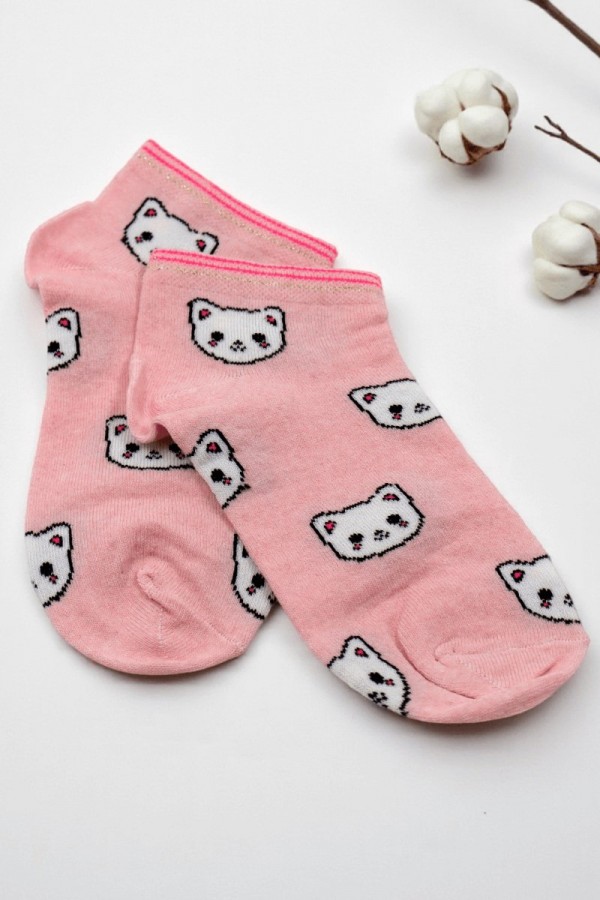 XGRİ POLO Bayan Patik Çorap (36-40) 9027-3