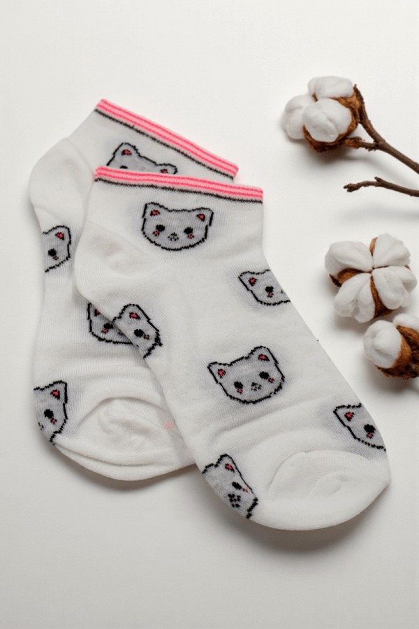 XGRİ POLO Bayan Patik Çorap (36-40) 9027-1