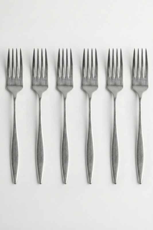 Tercan Bahar 6'lı Yemek Çatalı