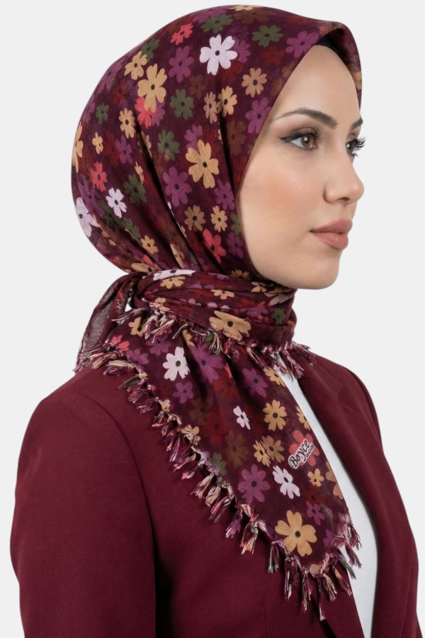 Boncuklu Desenli Yazma 6601-15