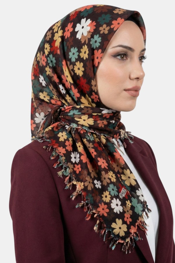 Boncuklu Desenli Yazma 6601-9