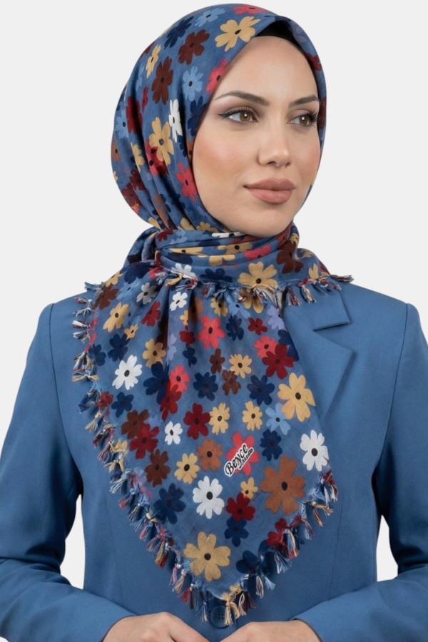 Boncuklu Desenli Yazma 6601-5