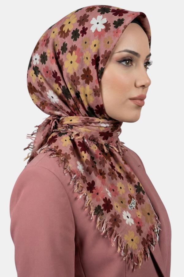 Boncuklu Desenli Yazma 6601-4