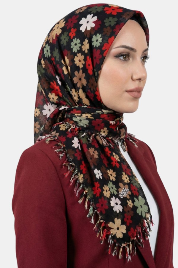 Boncuklu Desenli Yazma 6601-2