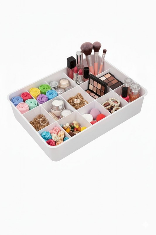 Timex 15 Bölmeli Organizer Beyaz