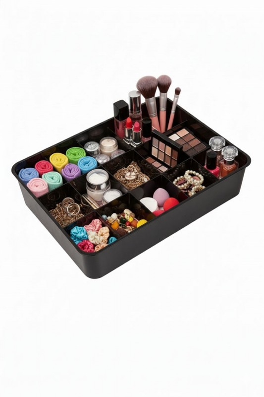 Timex 15 Bölmeli Organizer Siyah