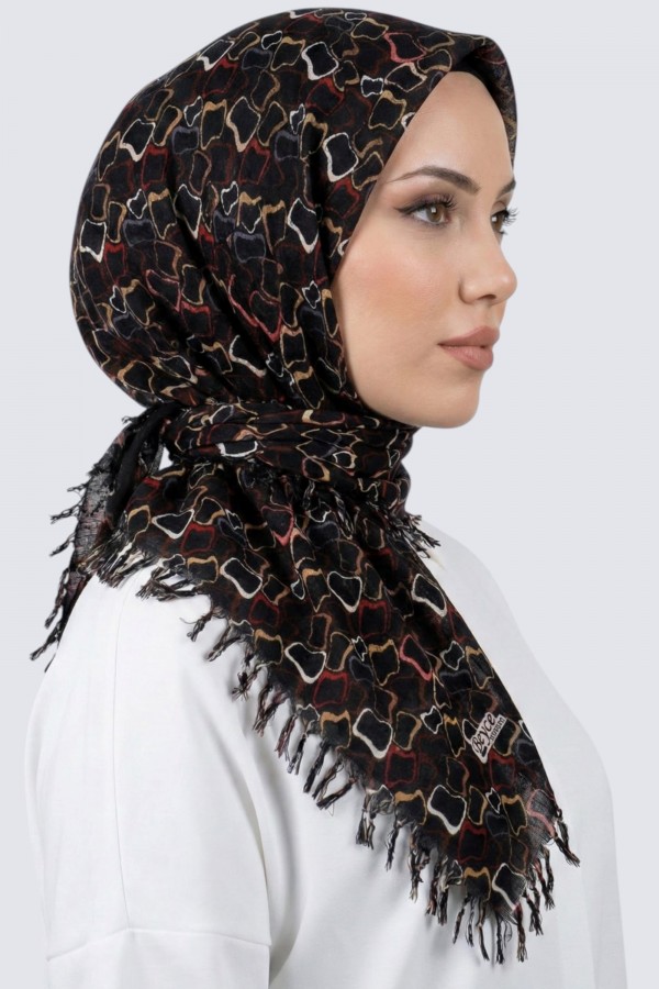 Boncuklu Desenli Yazma 6602-6