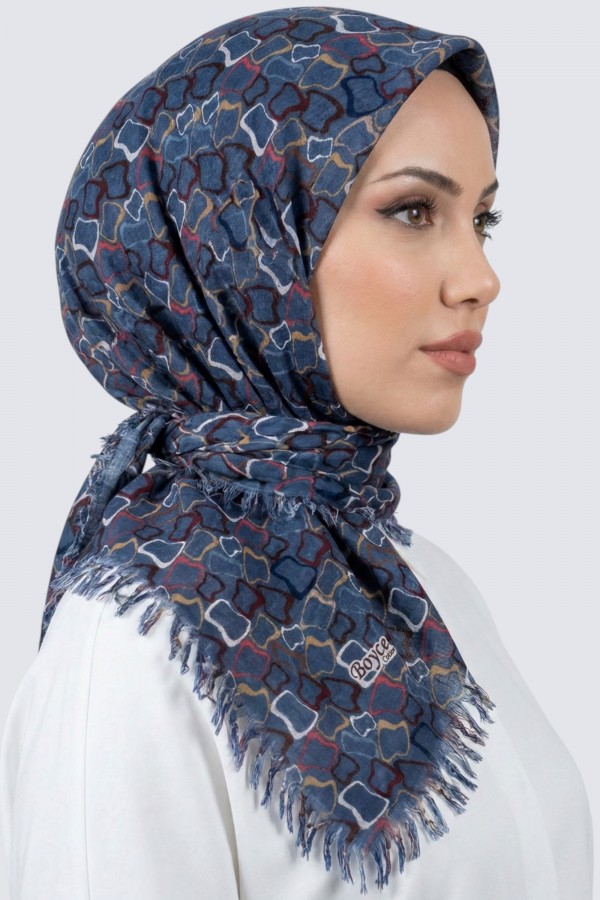 Boncuklu Desenli Yazma 6602-3