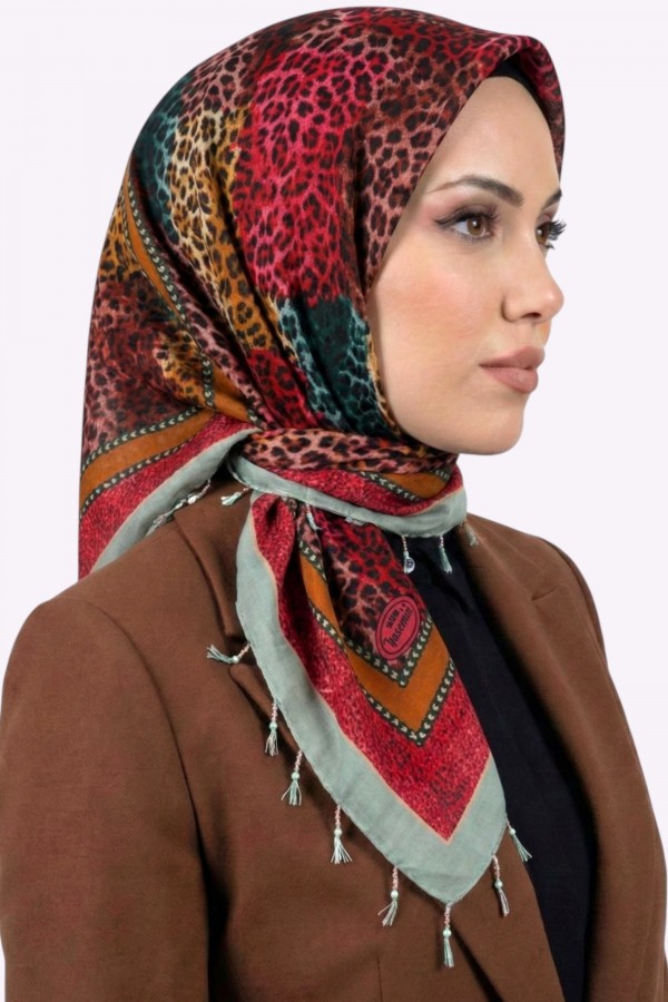 Desenli İnci Boncuklu Yazma 6603-8