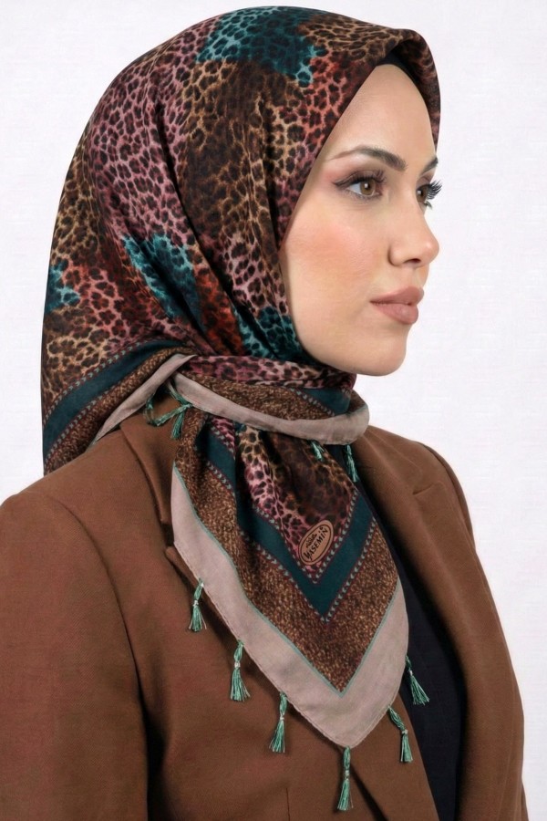 Desenli İnci Boncuklu Yazma 6603-1