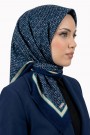 Desenli Flamlı Eşarp  6510-6