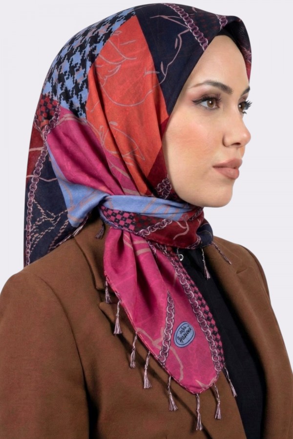 Desenli İnci Boncuklu Yazma 6604-9