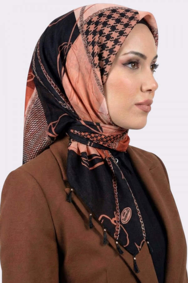 Desenli İnci Boncuklu Yazma 6604-6