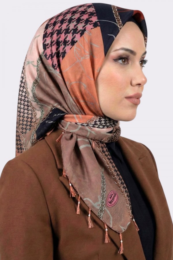 Desenli İnci Boncuklu Yazma 6604-4