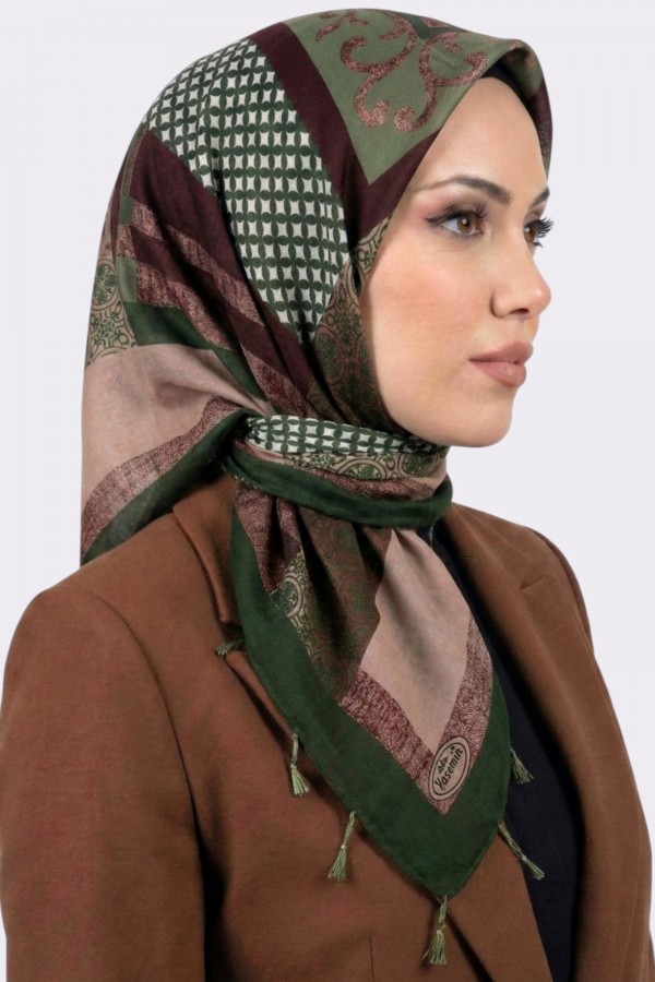 Desenli İnci Boncuklu Yazma 6605-9