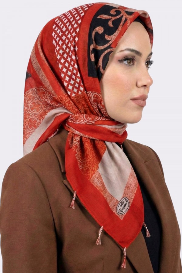 Desenli İnci Boncuklu Yazma 6605-8