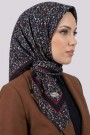 Desenli Flamlı Eşarp  6511-9