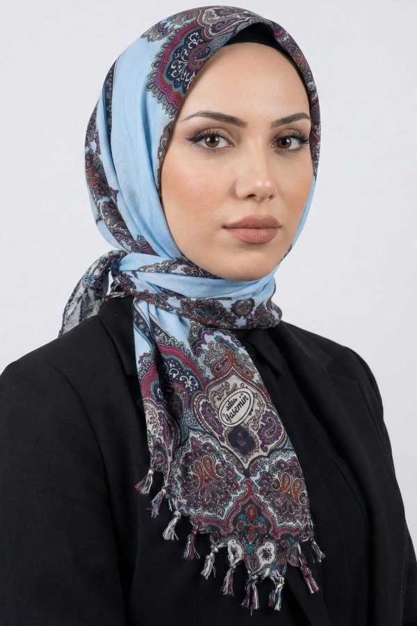 Desenli Çekme Boncuklu Yazma 6607-2