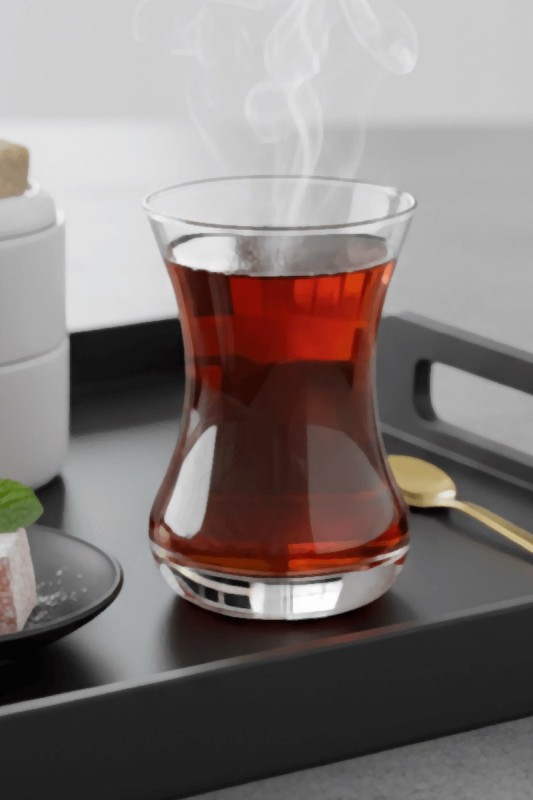 Lav Asena 6'lı Çay Bardağı