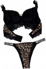 Tılsım 270 Leopar Desenli Destekli Sütyen Takım 3316-1