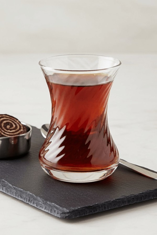 Paşabahçe 42781 İnce Belli Optikli 6'lı Çay Bardağı