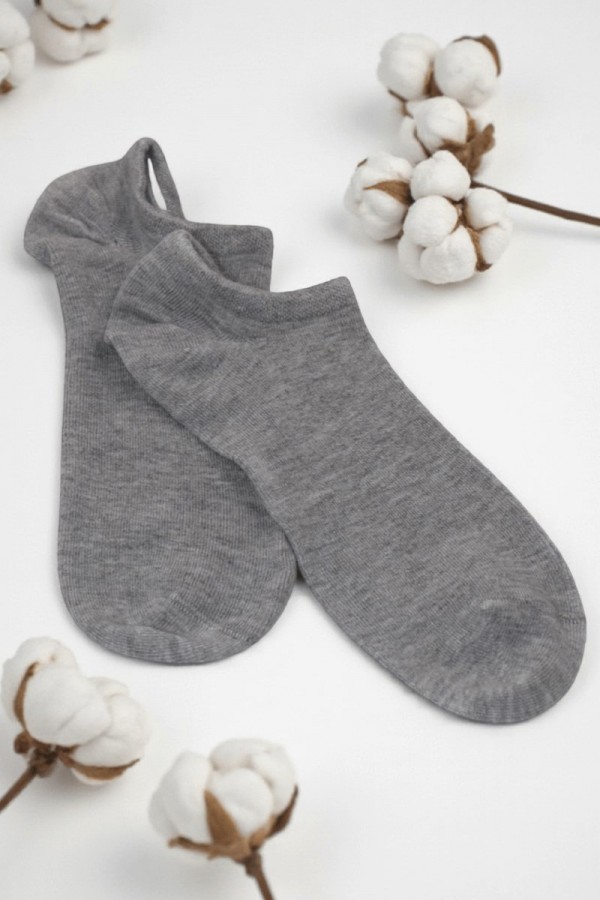 Erkek Dikişsiz Bambu Sneaker Çorap  9320-7